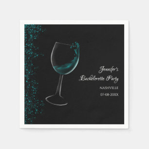 Serviette En Papier Enterrement de vie de jeune fille cocktail sans al