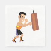 Serviette En Papier Entraînement en boîte avec sac de poinçonnage (Devant)