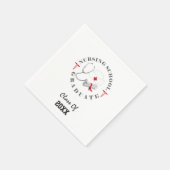 Serviette En Papier Entraînement universitaire de l'école de soins inf (Coin)