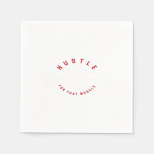 Serviette En Papier Entraîneur De Fitness De L'Instructeur De Gymnase