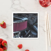 Serviette En Papier Entrée d'air Chrome (En situation)