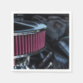 Serviette En Papier Entrée d'air Chrome (Devant)