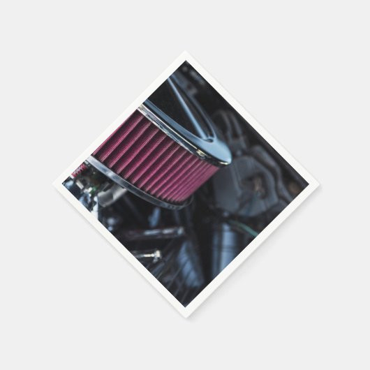 Serviette En Papier Entrée d'air Chrome (Coin)