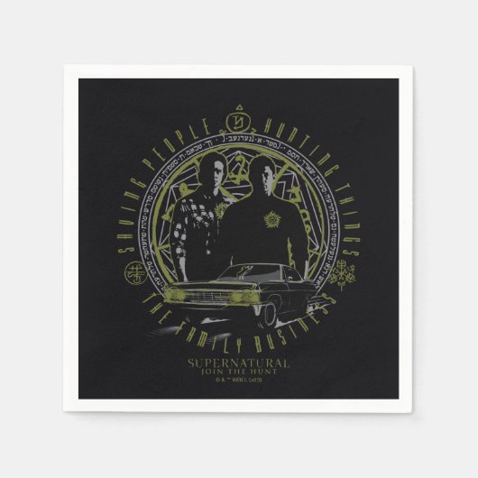 Serviette En Papier Entreprise familiale Winchester Brothers (Devant)