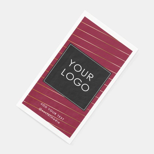 Serviette En Papier Entreprise triée Entreprise Entreprise Entreprise (Coin)