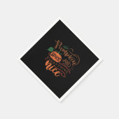 Serviette En Papier Épice citrouille Et Tout Joli Sloth (Coin)