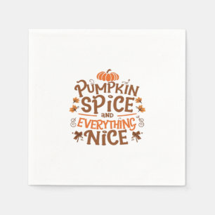 Serviette En Papier Épice citrouille Et Tout Nice Basic & Essentia