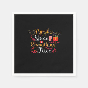 Serviette En Papier Épice citrouille Tout Nice Classic Sloth