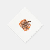 Serviette En Papier Épice citrouille & Tout Nice Drôle Slogan & Quo (Coin)