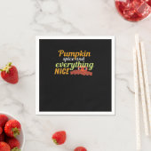 Serviette En Papier Épice citrouille & Tout Nice Halloween Basic De (En situation)