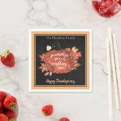 Serviette En Papier Épice citrouille & Tout Nice Thanksgiving (En situation)