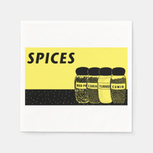 Serviette En Papier Épices