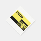 Serviette En Papier Épices (Coin)