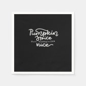 Serviette En Papier Épices citrouilles Et Tout Beau Impression (Devant)