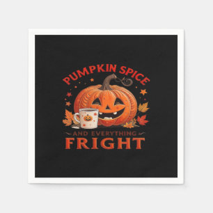 Serviette En Papier Épices citrouilles Et Tout Fright Halloween Desi