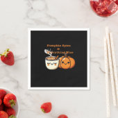 Serviette En Papier Épices citrouilles et tout Nice - Automne automne (En situation)