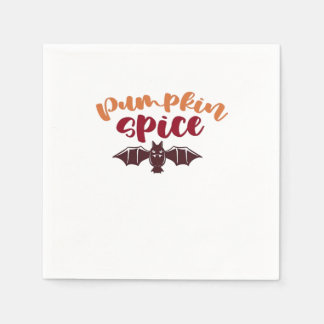Serviette En Papier Épices citrouilles Et Tout Nice Slogan Viral & Q