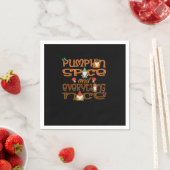 Serviette En Papier Épices citrouilles Et Tout Nice (Ver 1) (En situation)