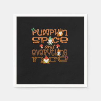 Serviette En Papier Épices citrouilles Et Tout Nice (Ver 1)