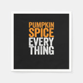 Serviette En Papier Épices citrouilles Tout automne saison Halloween E (Devant)