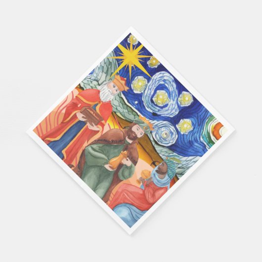 Serviette En Papier Épiphanie (Coin)