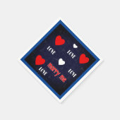 Serviette En Papier épouse-moi (Coin)