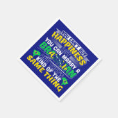 Serviette En Papier Épousez un Brésilien - Brésil Joie de vivre (Coin)