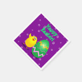 Serviette En Papier Époux drôle de Pâques (Coin)