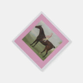 Serviette En Papier Equestrian Cocktail Napkin (Coin)