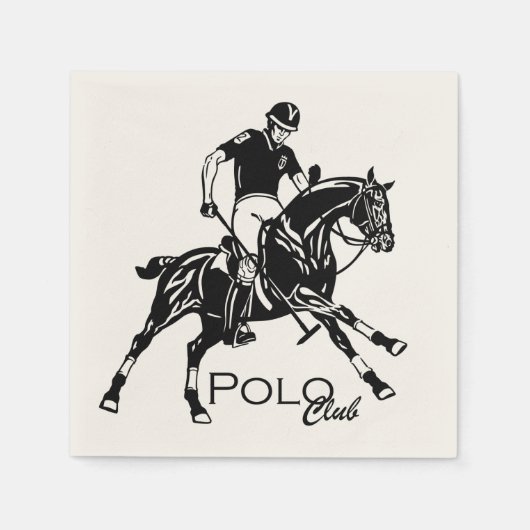 Serviette En Papier equestripolsport club (Devant)