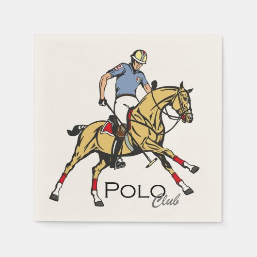 Serviette En Papier equestripolsport club (Devant)