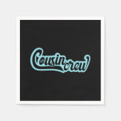 Serviette En Papier Équipage Cousin (Devant)