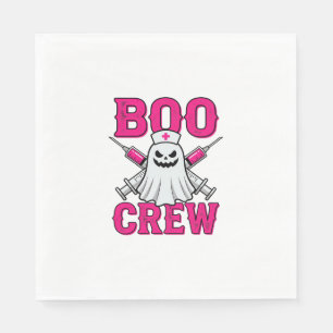 Serviette En Papier Équipage fantôme infirmière Halloween
