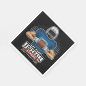 Serviette En Papier Équipe championnat de football (Coin)