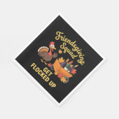 Serviette En Papier Équipe d'Action d'Ami Envolée T-shirt classique (Coin)