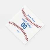 Serviette En Papier Équipe de baseball Sport (Coin)