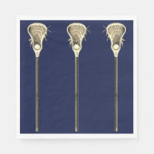 Serviette En Papier Équipe de crosse (Devant)