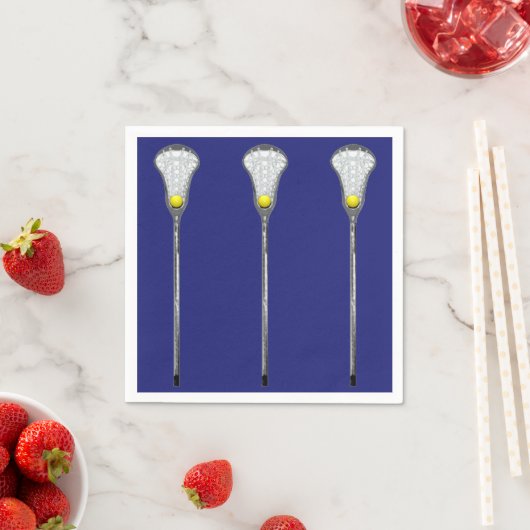 Serviette En Papier Équipe de crosse (En situation)