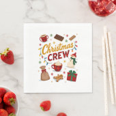 Serviette En Papier Équipe de Noël (2) (En situation)