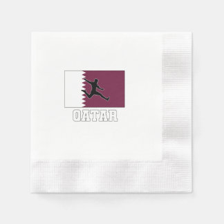 Serviette En Papier Équipe nationale de football du Qatar