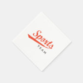 Serviette En Papier Équipe sportive générique (Coin)