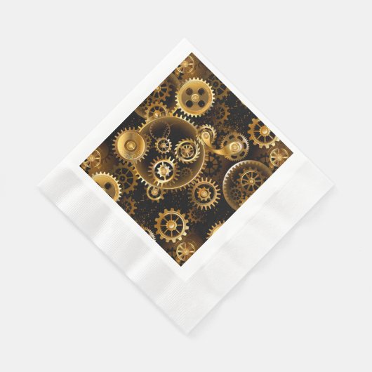 Serviette En Papier Équipements en laiton sans vapeur (Coin)