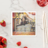 Serviette En Papier Équivalent lumineux des émotions passionnées (En situation)