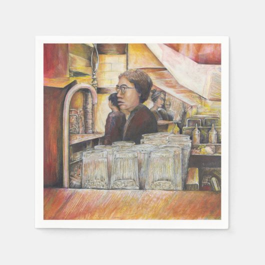 Serviette En Papier Équivalent lumineux des émotions passionnées (Devant)