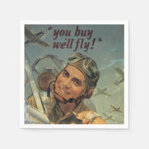 Serviette En Papier Ère 2ÈME GUERRE MONDIALE