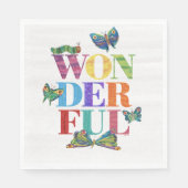 Serviette En Papier Eric Carle | Merveilleux (Devant)
