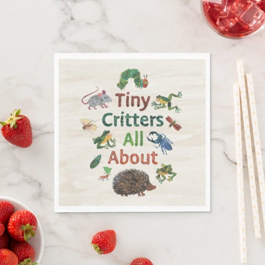 Serviette En Papier Eric Carle | Petits critères Tout sur (En situation)