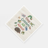 Serviette En Papier Eric Carle | Petits critères Tout sur (Coin)