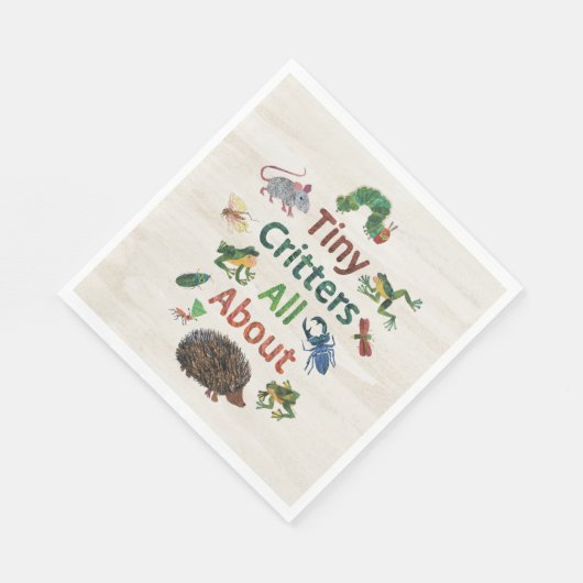 Serviette En Papier Eric Carle | Petits critères Tout sur (Coin)