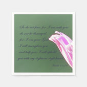 Serviette En Papier Ésaïe 41:10 (Devant)